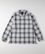 バックナンバー オンブレチェック長袖シャツ