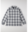 バックナンバー オンブレチェック長袖シャツ
