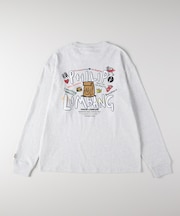 フィリップ・ランバン グラフィックプリントロングスリーブＴシャツ