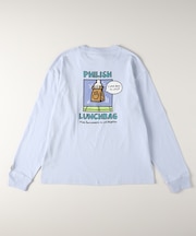 フィリップ・ランバン グラフィックプリントロングスリーブＴシャツ