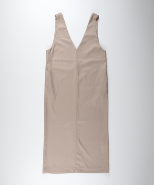 ハニーサックルローズ Vネックナローワンピース