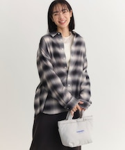 ハニーサックルローズ チェックビッグシャツ