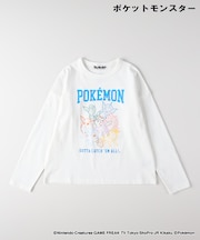 ポケモン 【ＰＯＫＥＭＯＮ】プリント長袖Ｔシャツ