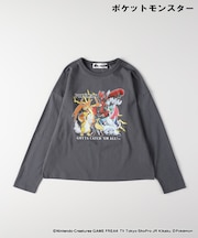 ポケモン 【ＰＯＫＥＭＯＮ】プリント長袖Ｔシャツ