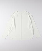 ハニーサックルローズ シアーラウンドヘム長袖Tシャツ