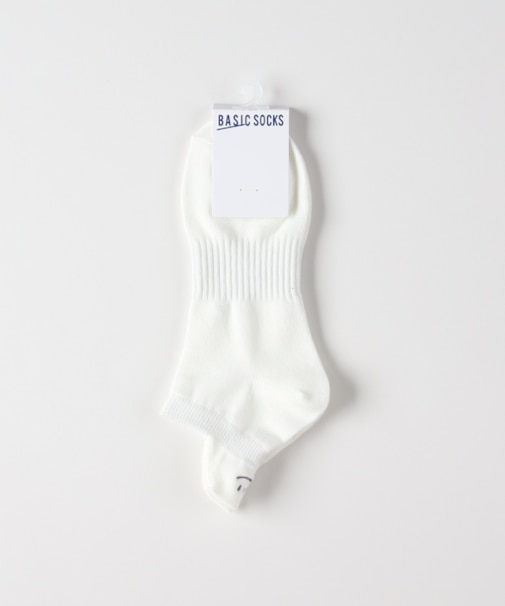ベーシックソックス Ａスマイル刺繍ソックス