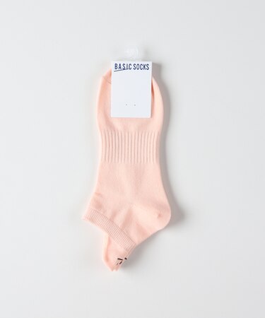 ベーシックソックス Ａスマイル刺繍ソックス