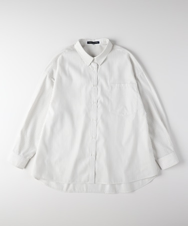 ハニーサックルローズ ストライプビッグシャツ