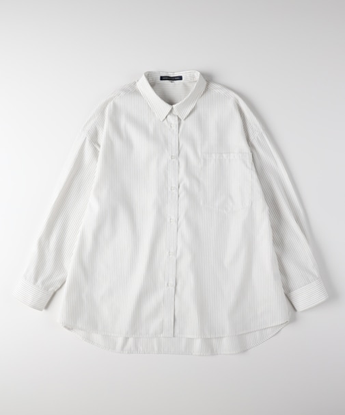 ハニーサックルローズ ストライプビッグシャツ