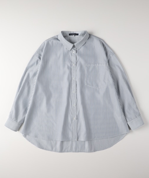 ハニーサックルローズ ストライプビッグシャツ