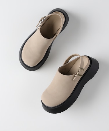 ハニーサックルローズ 厚底サボシューズ