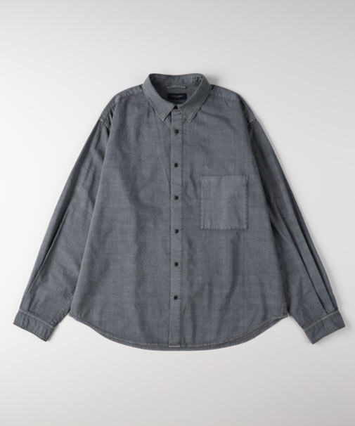 バックナンバー 製品染めブロード長袖シャツ