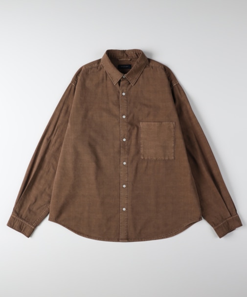 バックナンバー 製品染めブロード長袖シャツ
