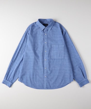 バックナンバー 製品染めブロード長袖シャツ