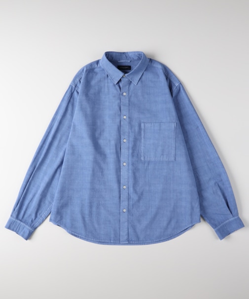 バックナンバー 製品染めブロード長袖シャツ