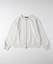 ハニーサックルローズ 【サマスウェ】ジップカーディガン