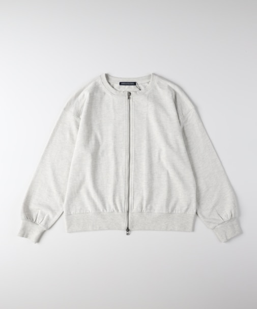 ハニーサックルローズ 【サマスウェ】ジップカーディガン