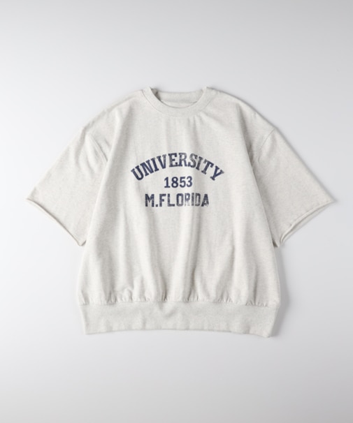 ハニーサックルローズ 【サマスウェ】カレッジロゴTシャツ