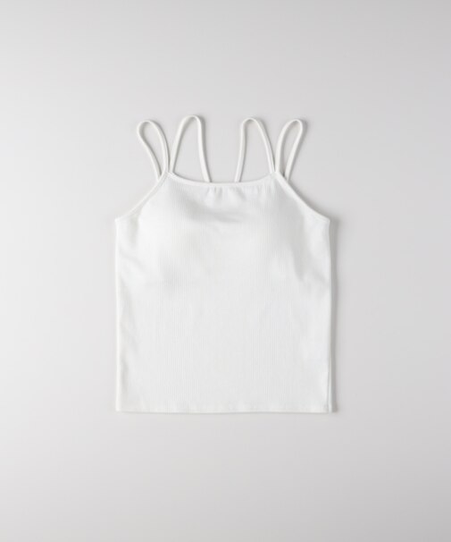 ハニーサックルローズ ふわラクカップ付き２ストラップキャミ