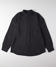 バックナンバー サッカーチェック長袖シャツ