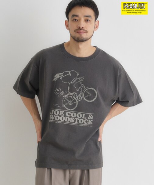 ピーナッツ 【ＰＥＡＮＵＴＳ】グラフィックプリントＴシャツ