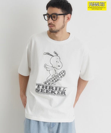 ピーナッツ 【ＰＥＡＮＵＴＳ】グラフィックプリントＴシャツ