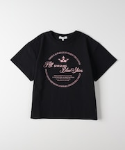 ヴィヴィアンブルー ロゴプリントTシャツ