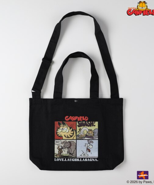 【GARFIELD】プリントショルダーバッグ