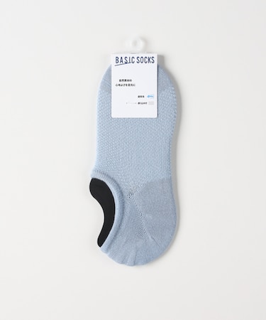 ベーシックソックス バンブームジインステップメッシュソックス