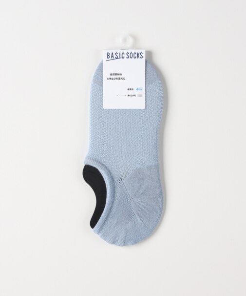 ベーシックソックス バンブームジインステップメッシュソックス