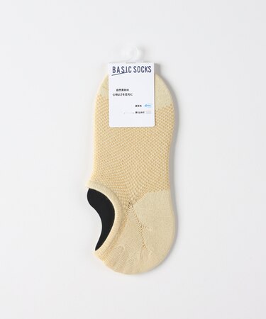 ベーシックソックス バンブームジインステップメッシュソックス