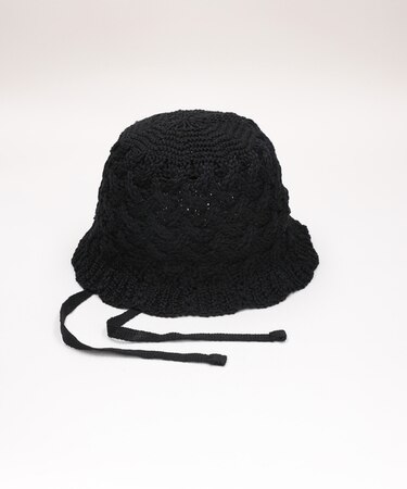 ハニーサックルローズ レース編みハット