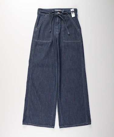 サムシング サマーベイカーワイドパンツ