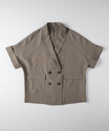 ハニーサックルローズ 【そよラク】ハーフスリーブジャケット