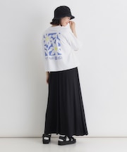 キャンプ7 フラワープリントショートＴシャツ
