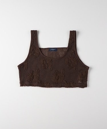 バックナンバー シアー刺繍ビスチェ