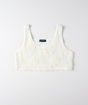 バックナンバー シアー刺繍ビスチェ
