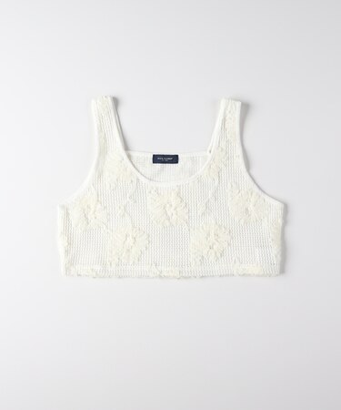 バックナンバー シアー刺繍ビスチェ