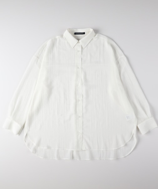 ハニーサックルローズ シアービッグシャツ