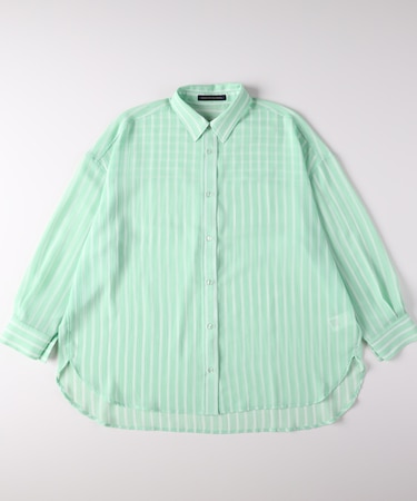 ハニーサックルローズ シアービッグシャツ