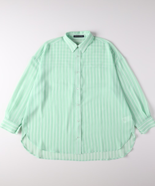 ハニーサックルローズ シアービッグシャツ