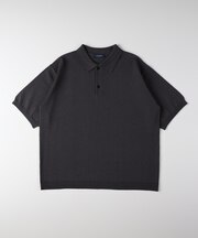 バックナンバー 和紙ニットポロ襟プルオーバー