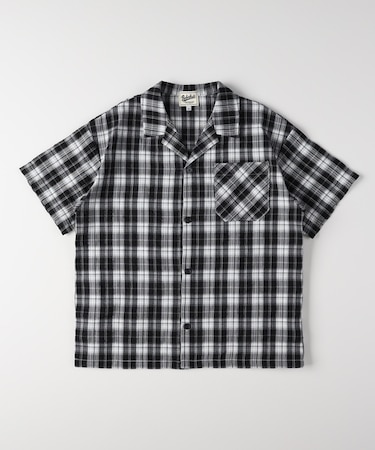 リファービッシュ サッカー開襟半袖シャツ