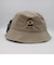 gifthat BEAR BUCKET HAT ゴルフ　カーキL/XL