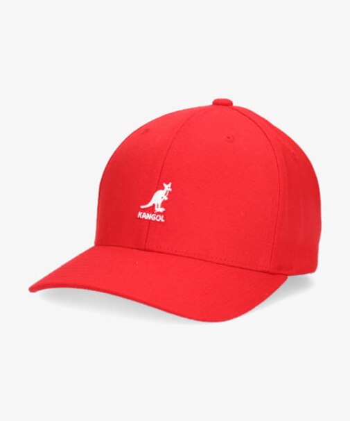 KANGOL Wool Flexfit Baseball ROJO