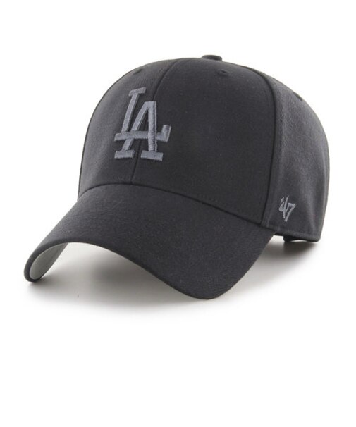 Dodgers '47 MVP Black x Charcoal Logo