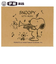 SNOOPY WITH MUSIC 超極細繊維製　エグゼクティブ　ラグジュアリー　クロス　トランペット柄