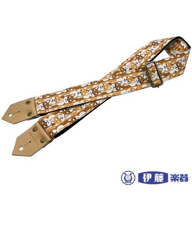 SpiceNote / ES-PP50SB Shibainu BRN（ブラウン）しばいぬ柄 ストラップ