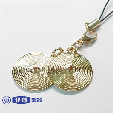 立体打楽器ストラップ【シンバル】