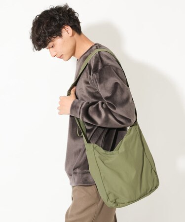 【ユニセックス】ギャザーハンドルバッグ